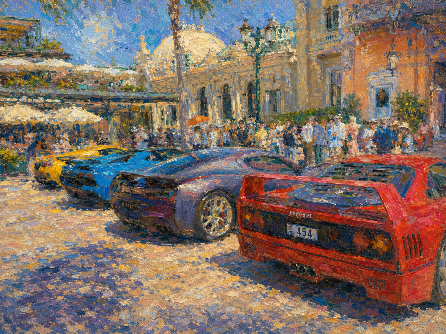 Ferrari Lineup, Casino Square