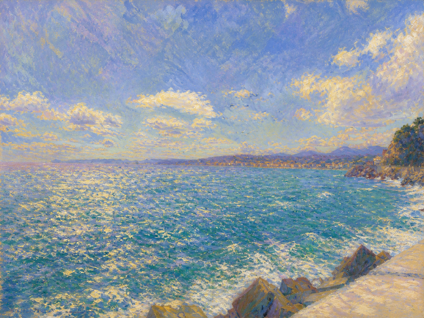 Mediterranean Afternoon, Cap d'Antibes